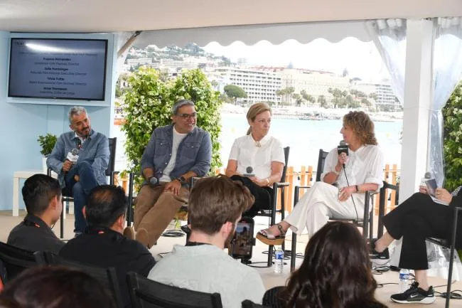 Directores de festivales plantean el futuro del cine independiente en Cannes