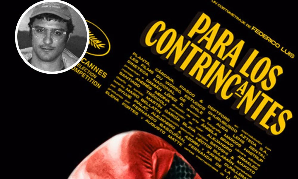 El cortometraje "Para los contrincantes" de Federico Luis competirá en Cannes 2026