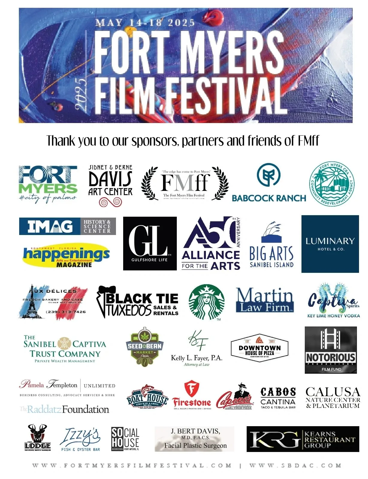 El Festival de Cine de Fort Myers presenta 94 películas en seis sedes durante cinco días