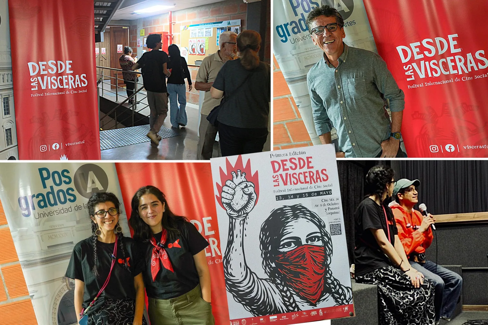 Graduados de UArtes lanzan Festival Internacional de Cine Social para visibilizar realidades latinas