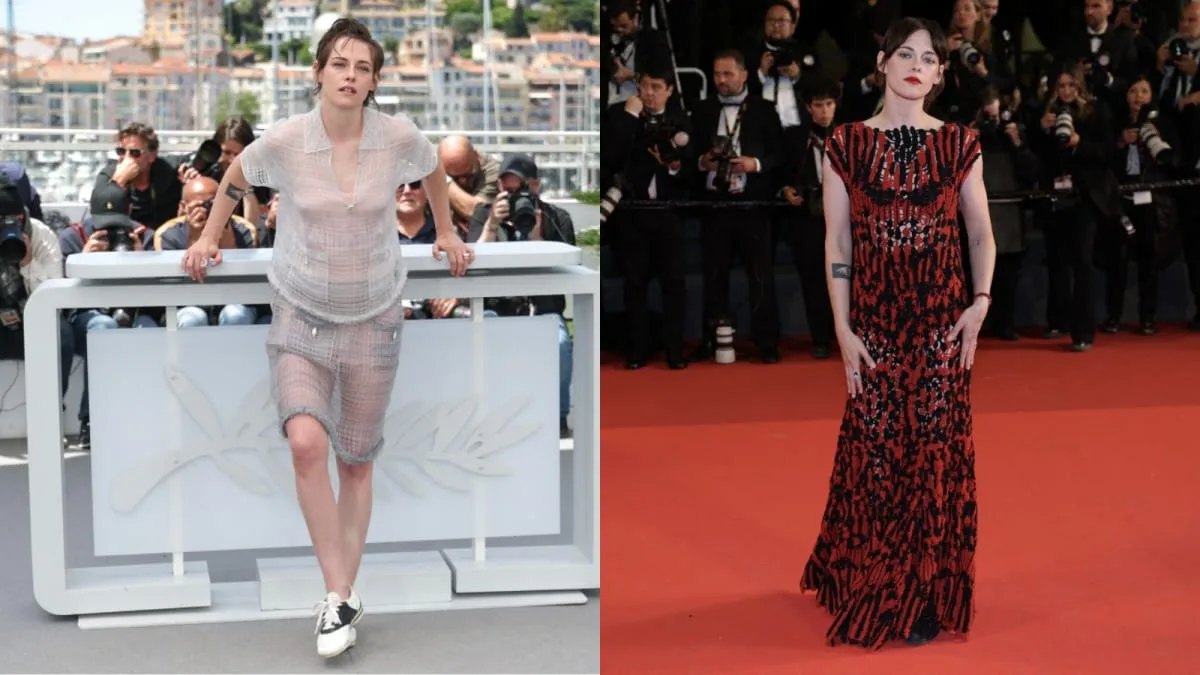 Kristen Stewart desafía el protocolo de Cannes con zapatillas en la alfombra roja