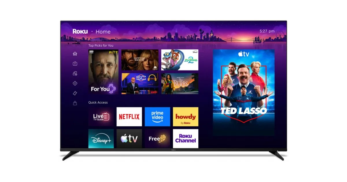 Roku renueva su pantalla de inicio con organización por IA y sección de contenido destacado