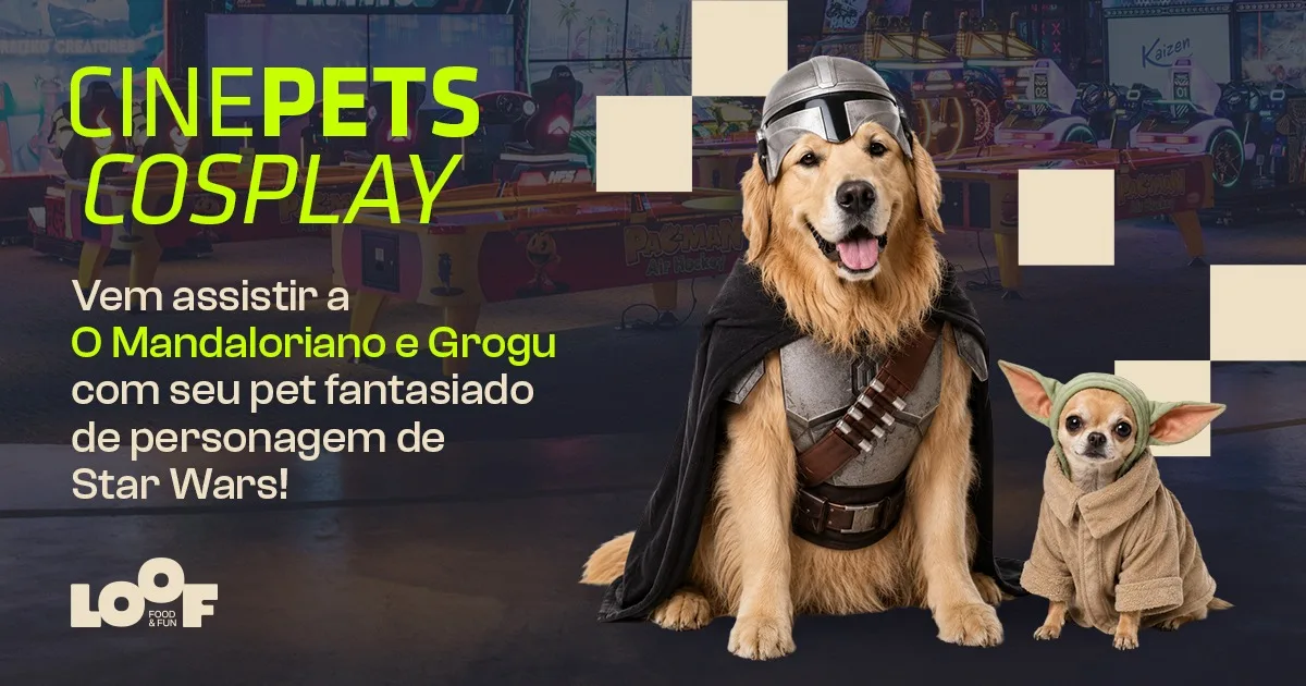 Vuelve el Cine Pets en LOOF con función especial de “Mandaloriano y Grogu” para dueños y mascotas