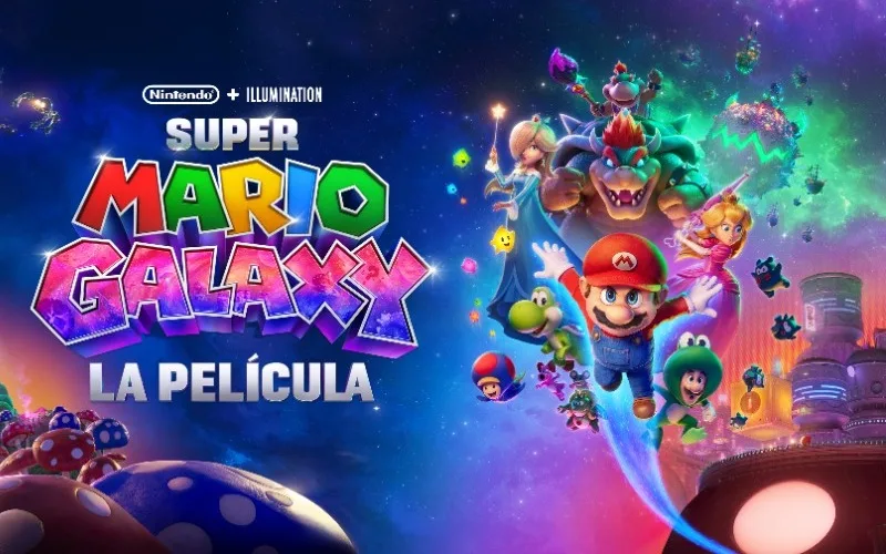 The Super Mario Galaxy Movie supera los 1.000 millones de dólares en taquilla global