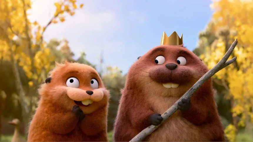 Cómo un castor se convirtió en el inesperado héroe de la nueva película de Pixar