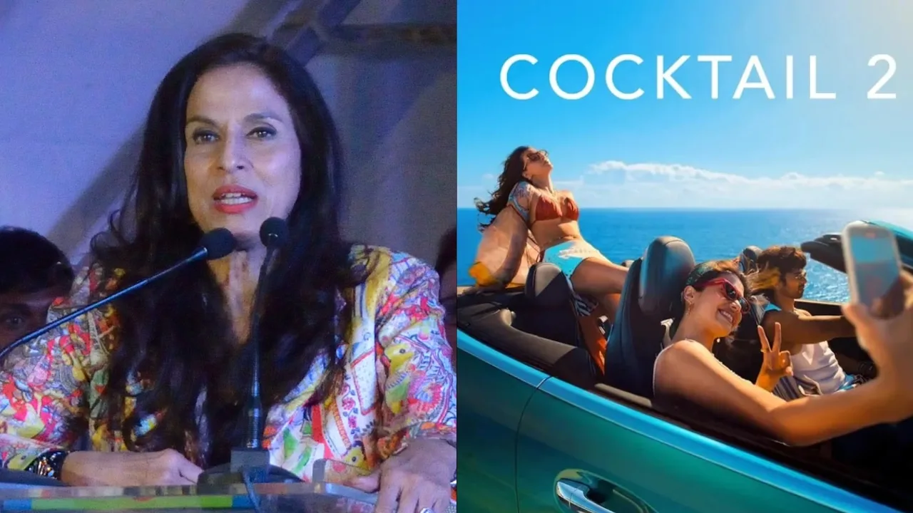 Crítica de Shobhaa De cuestiona la calidad de Cocktail 2 y actuación de Rashmika Mandanna