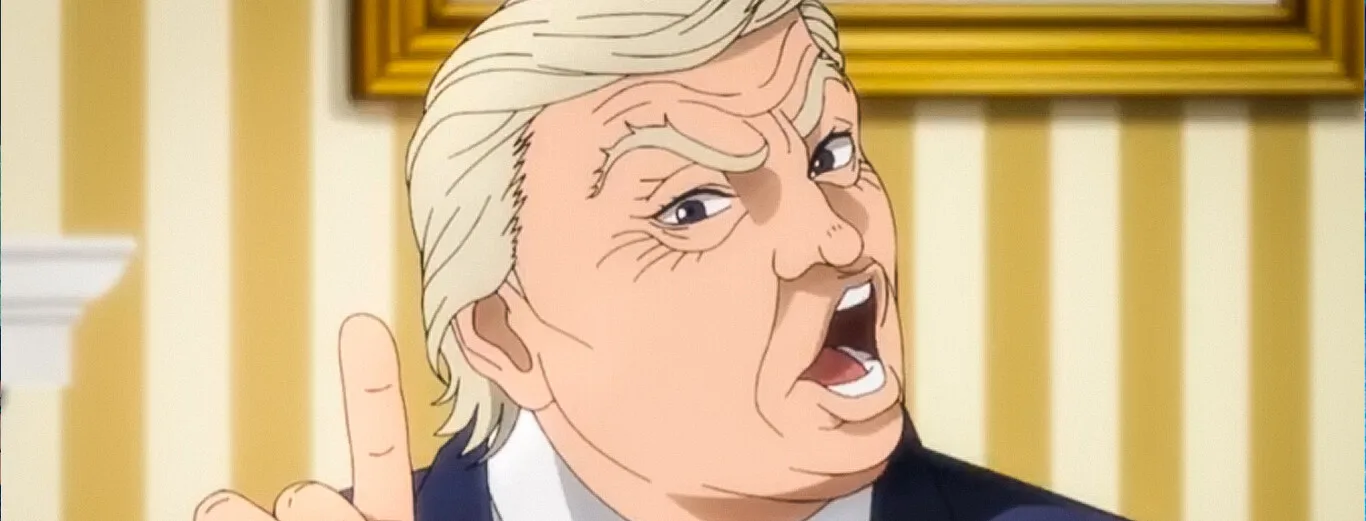 Donald Trump debuta como personaje animado en el universo de Baki-Dou en Netflix