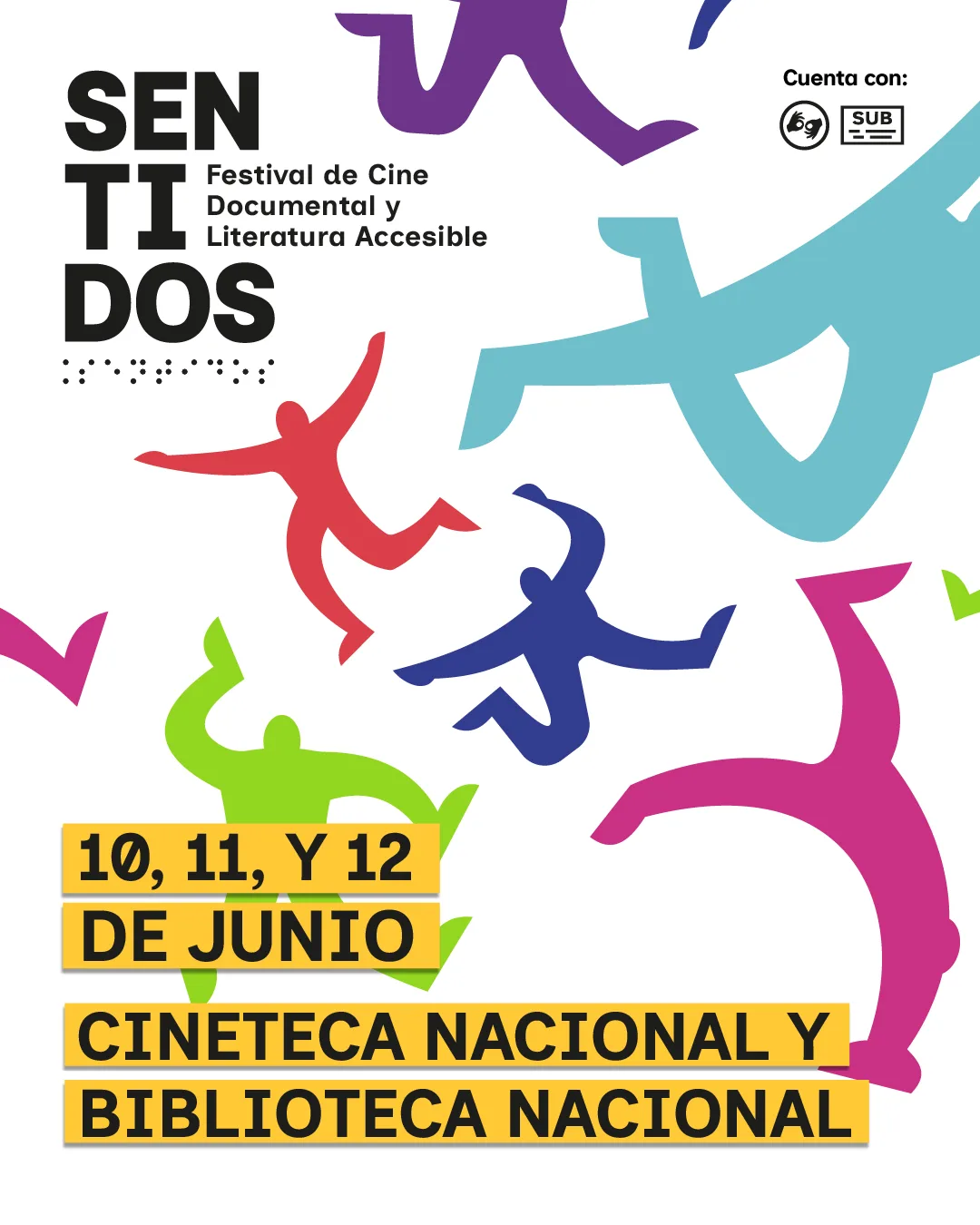 Festival Sentidos promoverá cine documental y literatura accesible para todos en Santiago