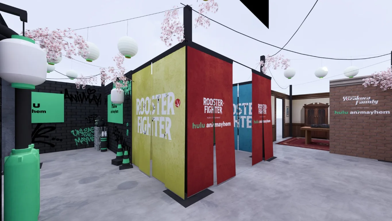Hulu Animayhem crea un espacio inmersivo de anime en Anime Expo 2026
