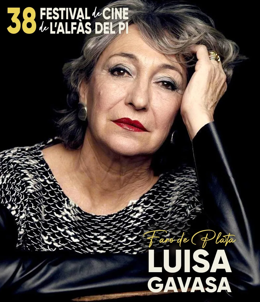Luisa Gavasa recibirá el Faro de Plata en el 38 Festival de Cine de l’Alfàs del Pi