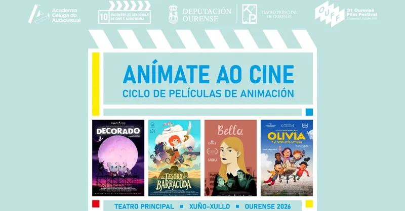 OUFF 2026 presenta un ciclo gratuito de cine de animación en Ourense
