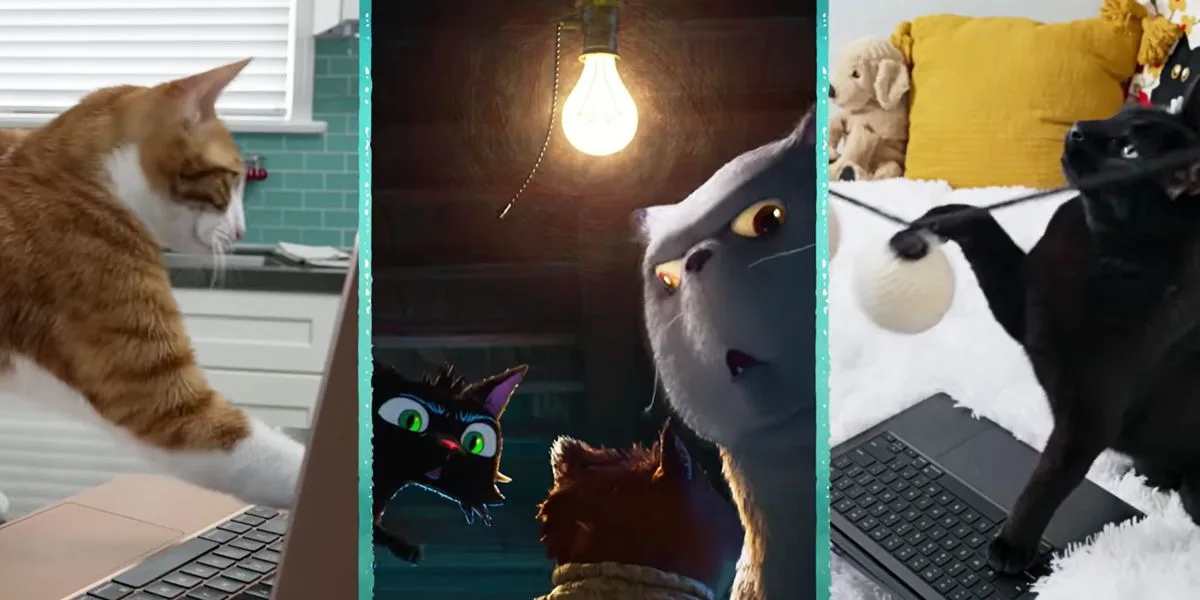 Pixar innova con un video de gatos reaccionando al tráiler de su nueva película