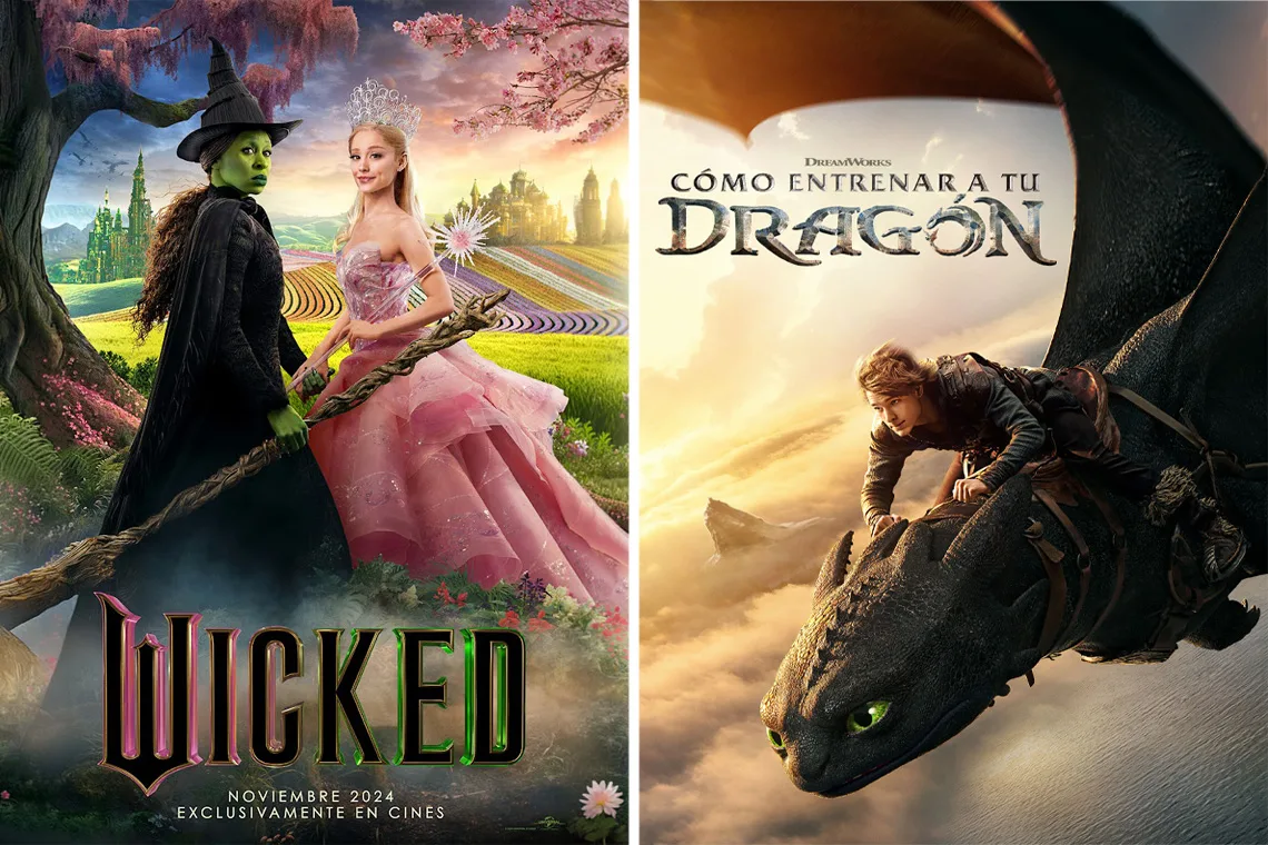 Cine de verano gratuito en Torrejón con “Wicked” y “Cómo entrenar a tu dragón