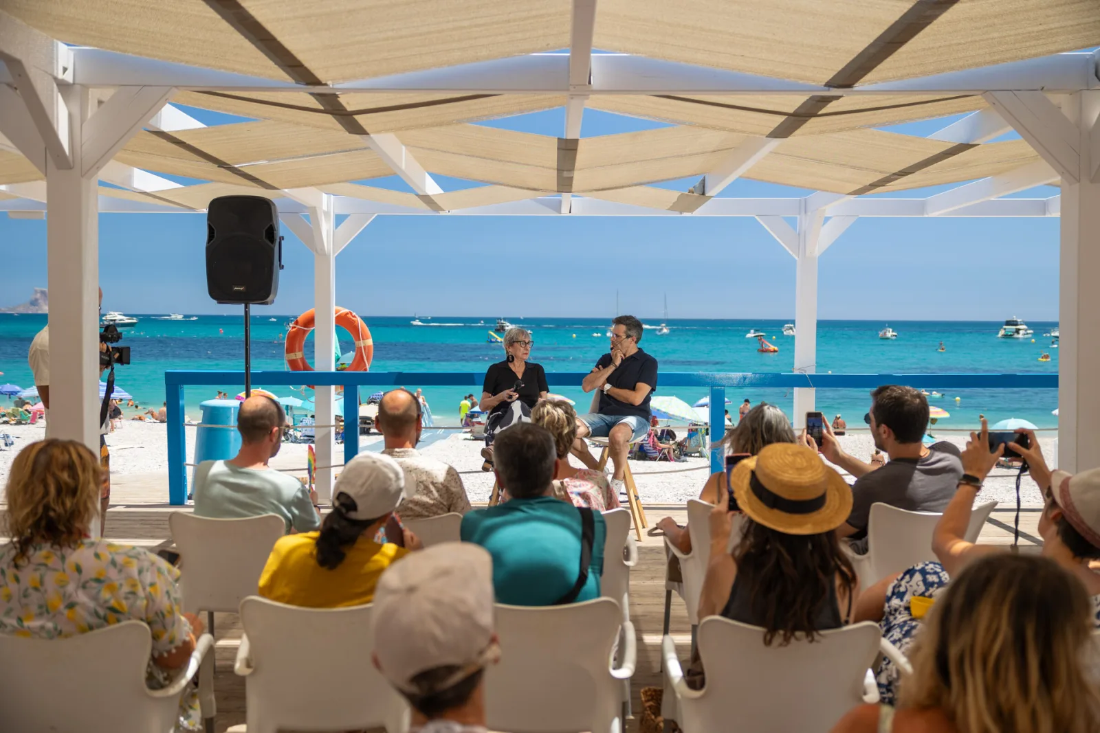 Miguel Rellán y Luisa Gavasa inauguran ciclo de diálogo en el 38 Festival de Cine de l’Alfàs