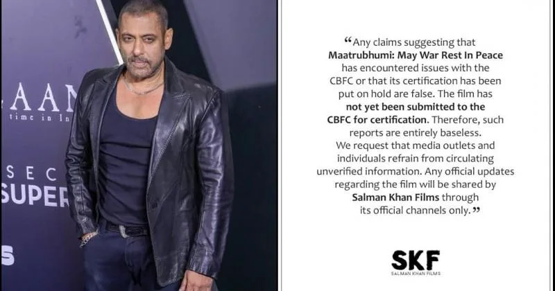 Salman Khan Films niega problemas con certificación de Maatrubhumi y fans piden estreno en OTT