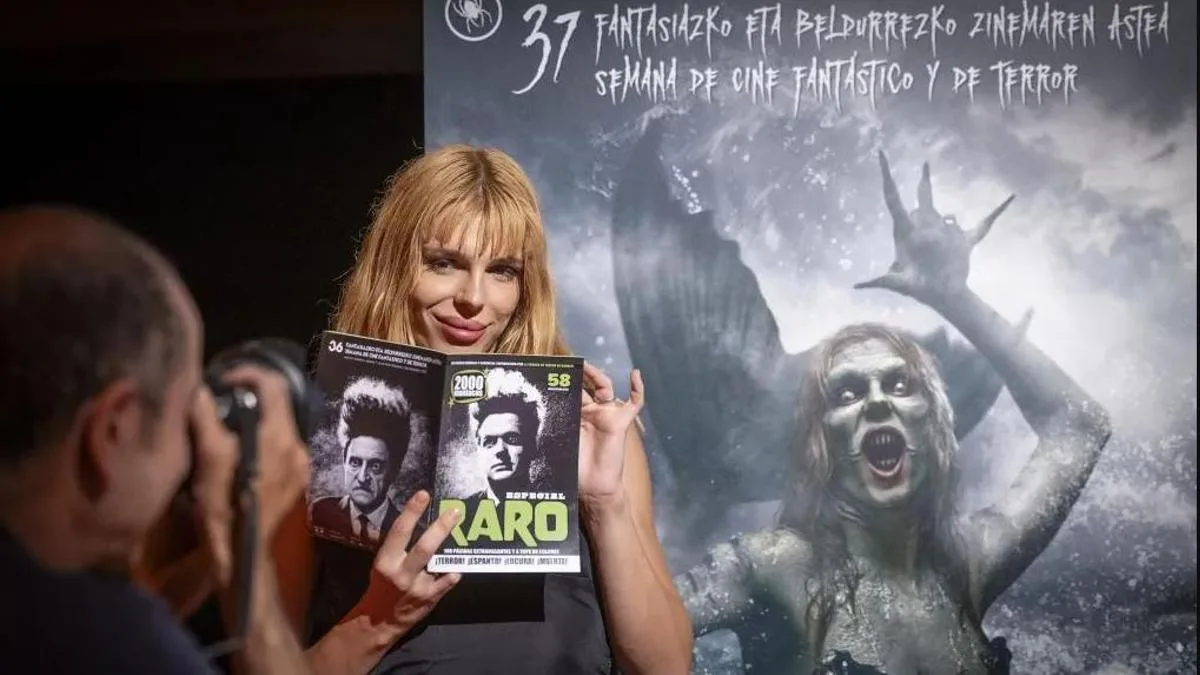 Samantha Hudson protagoniza el cartel de la Semana de Cine de Terror de San Sebastián como sirena mutante