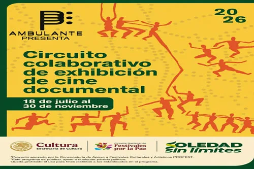 Soledad se consolida como sede oficial de la gira Ambulante 2026 en San Luis Potosí