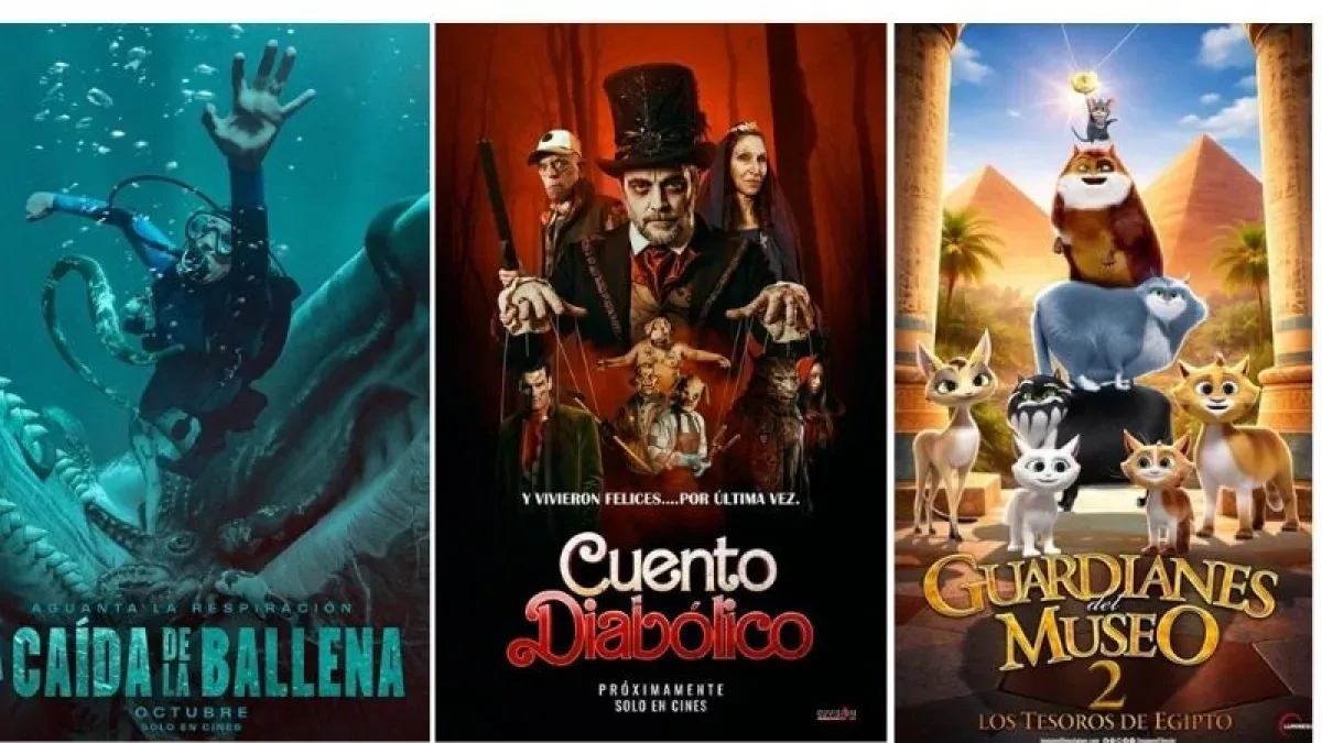 Nuevos estrenos y películas en cartelera para este fin de semana